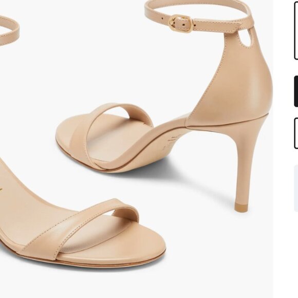 Stuart Weitzman 75 nudist heels Sz 8 - Picture 1 of 7